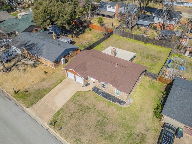 drone / aerial view