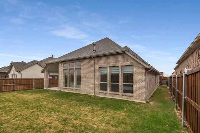 5716 Turner May Dr, Fort Worth, TX 76126 - rear view of property with brick siding and a shingled roof
