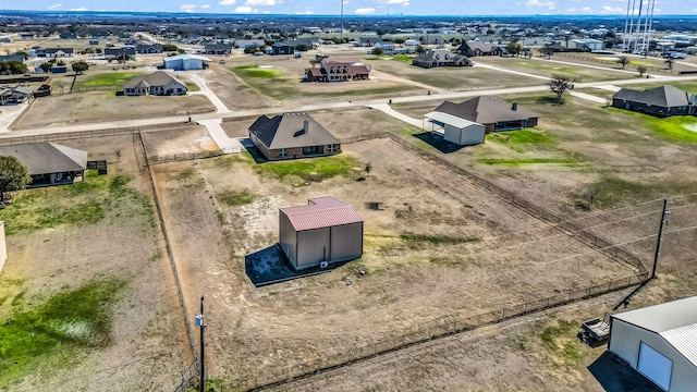 bird's eye view featuring a residential view