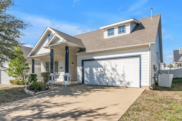 view of front of home with a porch