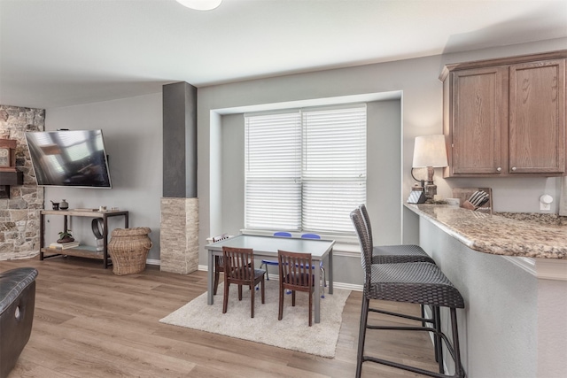 2745 Sunlight Dr, Little Elm, TX 75068 - dining room featuring light hardwood / wood-style flooring
