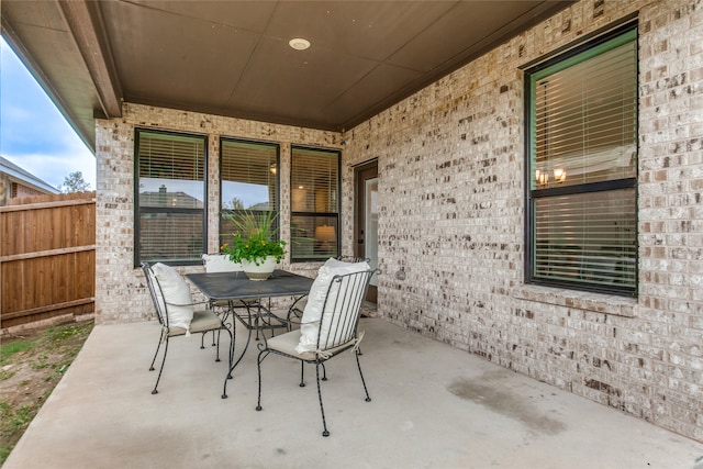 view of patio / terrace