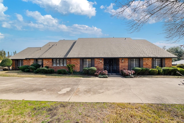 view of ranch-style house