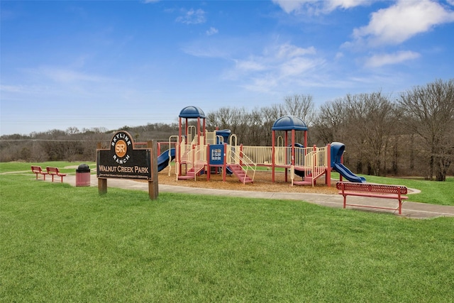 view of jungle gym