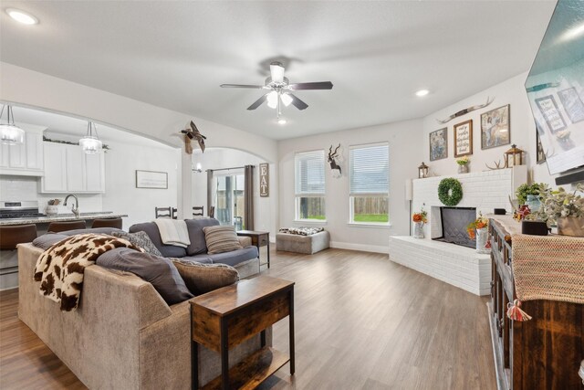 view of living room