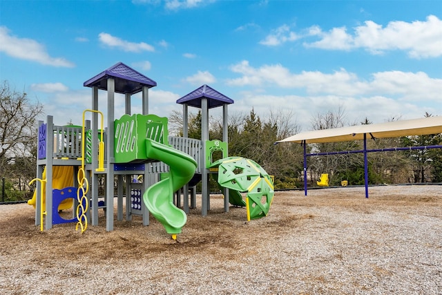 view of communal playground