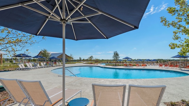 3002 Northshore Dr, Celina, TX 75009 - community pool featuring a patio