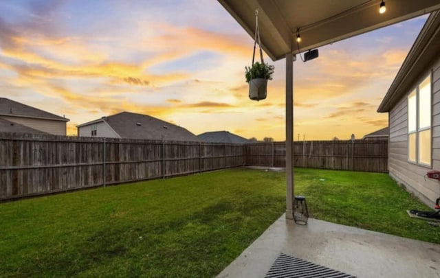 124 Feverbush Dr, Fate, TX 75189 - view of yard featuring a patio area