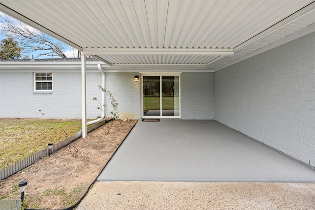 view of patio / terrace with fence