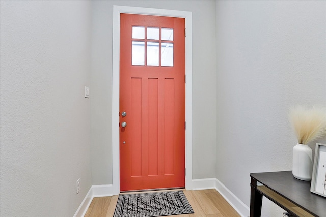 2217 Lazy Dog Ln, Northlake, TX 76247 - entryway featuring light wood finished floors and baseboards
