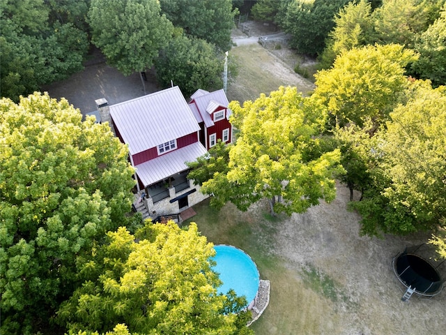drone / aerial view