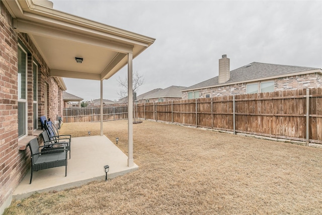 537 Running Water Trl, Fort Worth, TX 76131 - fenced backyard featuring a patio