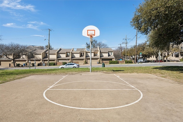 4039 Cole Ave Unit 104, Dallas, TX 75204 - view of basketball court with community basketball court