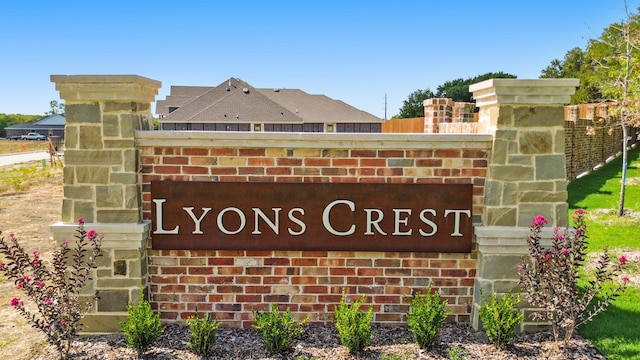 6306 Marlbourough Ct, Garland, TX 75043 - view of community / neighborhood sign