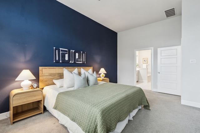 2417 Robin Way, Northlake, TX 76247 - bedroom featuring carpet flooring, baseboards, and ensuite bathroom
