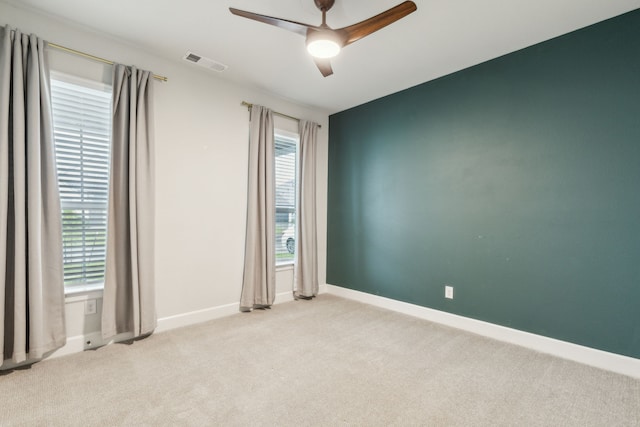 2417 Robin Way, Northlake, TX 76247 - carpeted empty room with a ceiling fan and baseboards