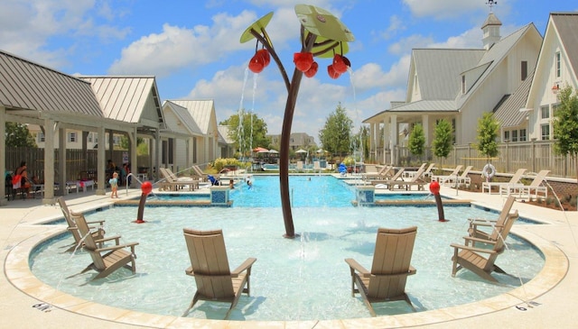 2417 Robin Way, Northlake, TX 76247 - community pool with a patio and a jacuzzi