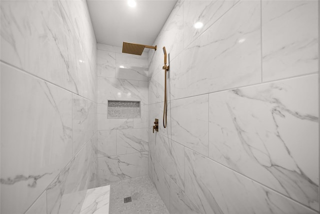 3829 Cloverdale Dr, Tyler, TX 75701 - bathroom with a marble finish shower