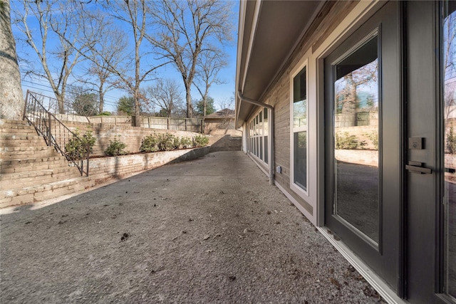3829 Cloverdale Dr, Tyler, TX 75701 - view of patio featuring fence