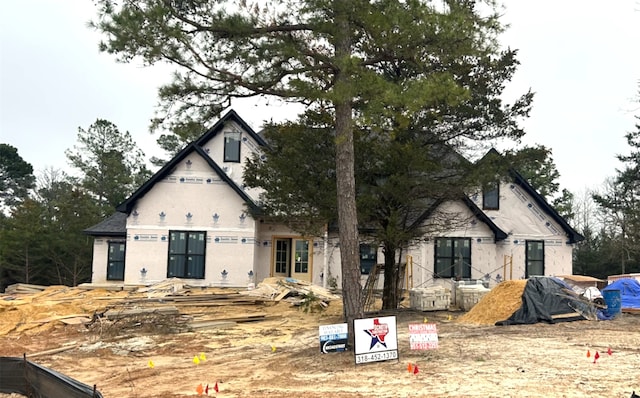 view of property in mid-construction