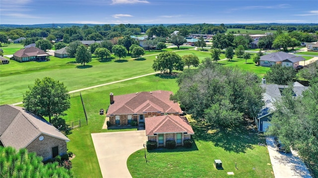 birds eye view of property featuring a residential view