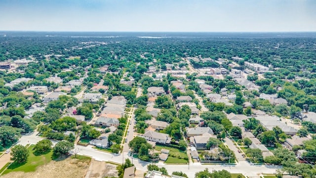 drone / aerial view featuring a view of city