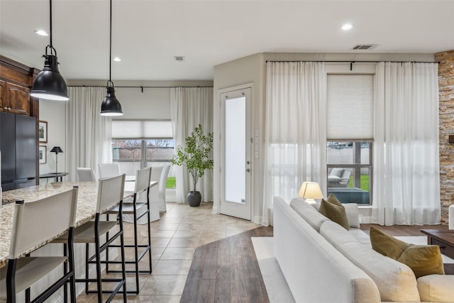 8 Center Ct, Heath, TX 75032 - living room with recessed lighting