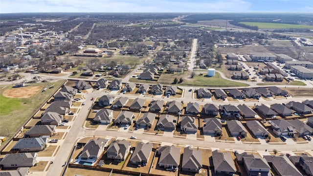 birds eye view of property featuring a residential view