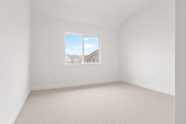 723 Prosper Ln, Wylie, TX 75098 - unfurnished room with carpet, vaulted ceiling, and baseboards