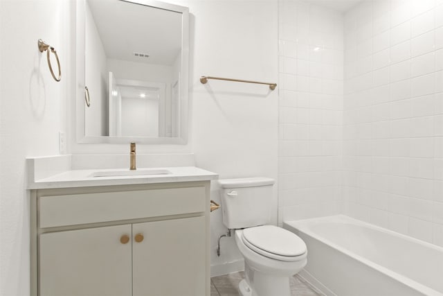 723 Prosper Ln, Wylie, TX 75098 - bathroom with toilet, vanity, and tub / shower combination