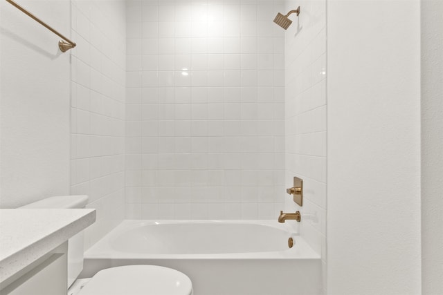 723 Prosper Ln, Wylie, TX 75098 - bathroom featuring toilet, shower / bath combination, and vanity