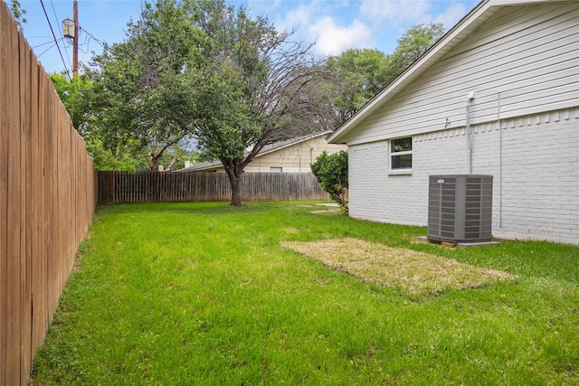 2209 9th St, Brownwood, TX 76801 - view of yard featuring central air condition unit