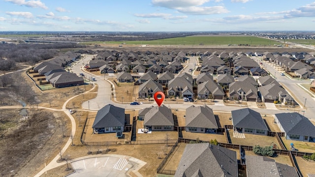 drone / aerial view featuring a residential view