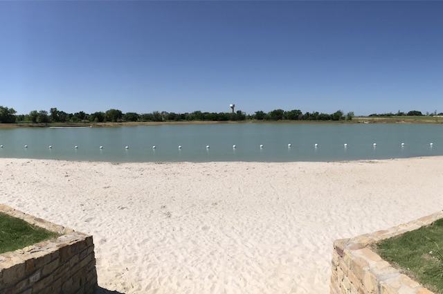 view of water feature