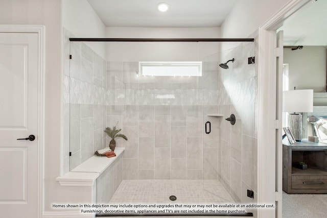 13133 Yellowstone Way, Providence Village, TX 76227 - bathroom with a shower stall
