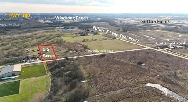 TBD Old Dairy Farm Rd, Prosper TX, 75078 land for sale