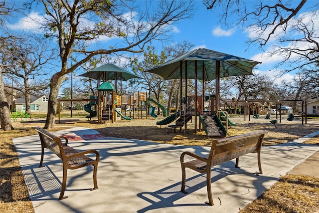 view of community playground