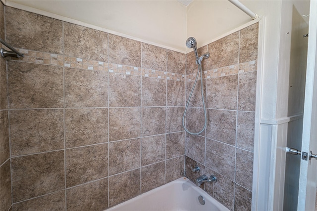 full bathroom with shower / bath combination