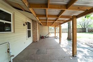 3813 Concord Dr, Abilene, TX 79603 - view of patio