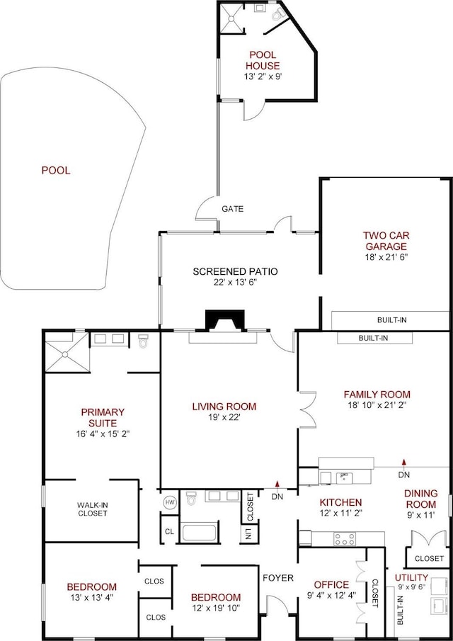 view of layout