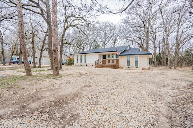 view of front of house