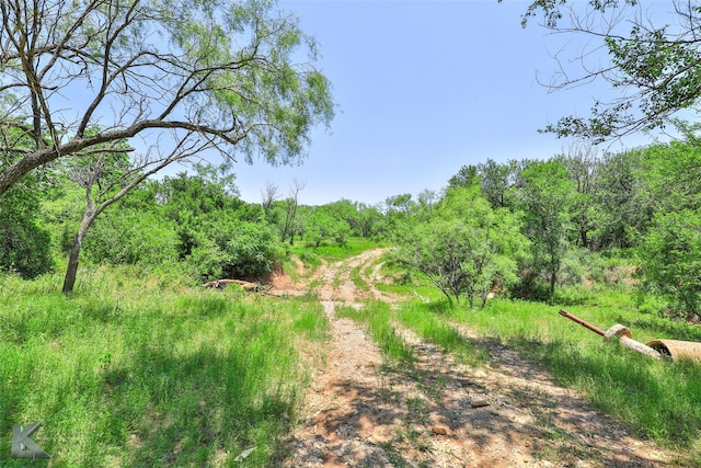 view of road