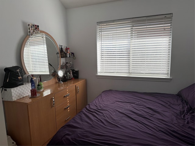 bedroom featuring multiple windows