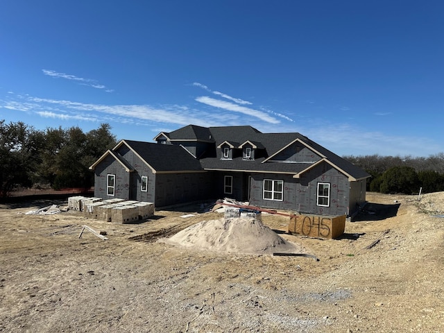 view of property in mid-construction