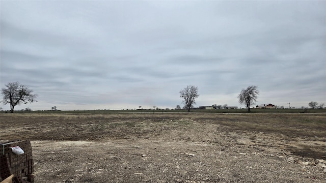 view of landscape with a rural view