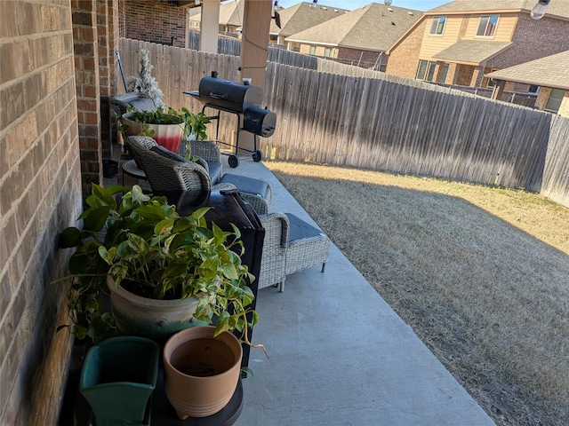 4248 Old Timber Ln, Fort Worth, TX 76036 - view of patio / terrace featuring fence private yard and area for grilling