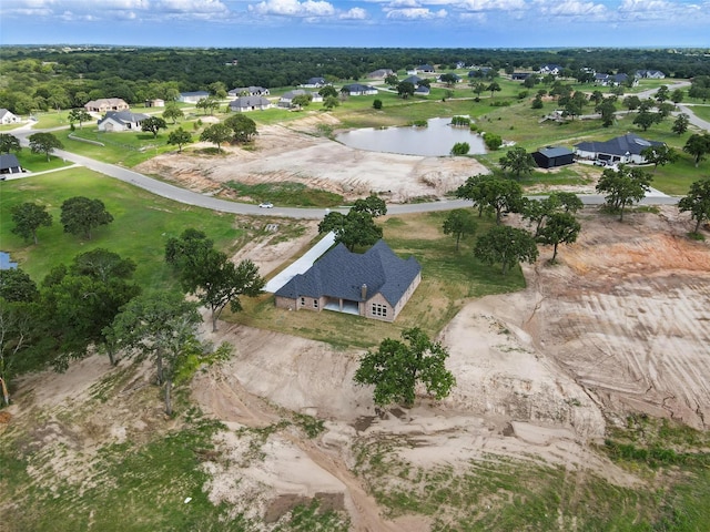 201 Rio Rancho Dr, Decatur, TX 76234 - aerial overview of property's location with a nearby body of water and nearby suburban area