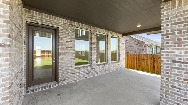 749 Merry Summit Rd, Lavon, TX 75166 - view of patio featuring fence