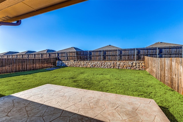 1023 Bedias Rd, Forney, TX 75126 - view of yard with a patio and a fenced backyard