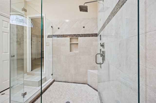 full bath featuring a stall shower